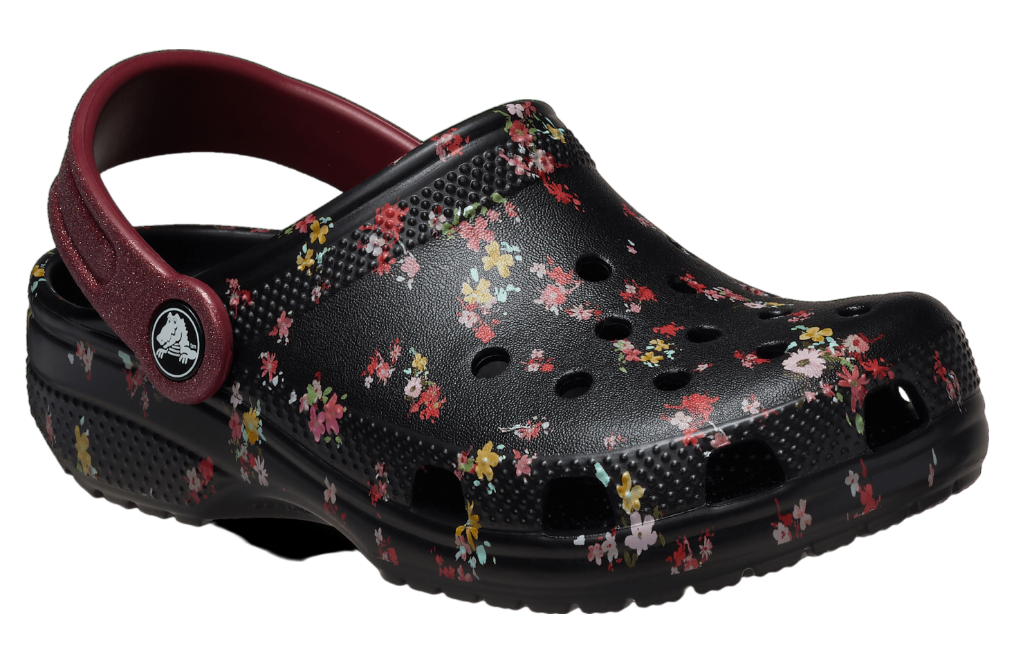 Crocs Classic Ditsy Floral Clog GS Black / Multi