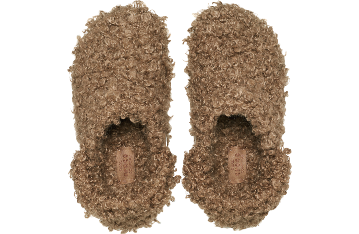 Crocs Classic Doodle Fur Lined Clog GS Sepia