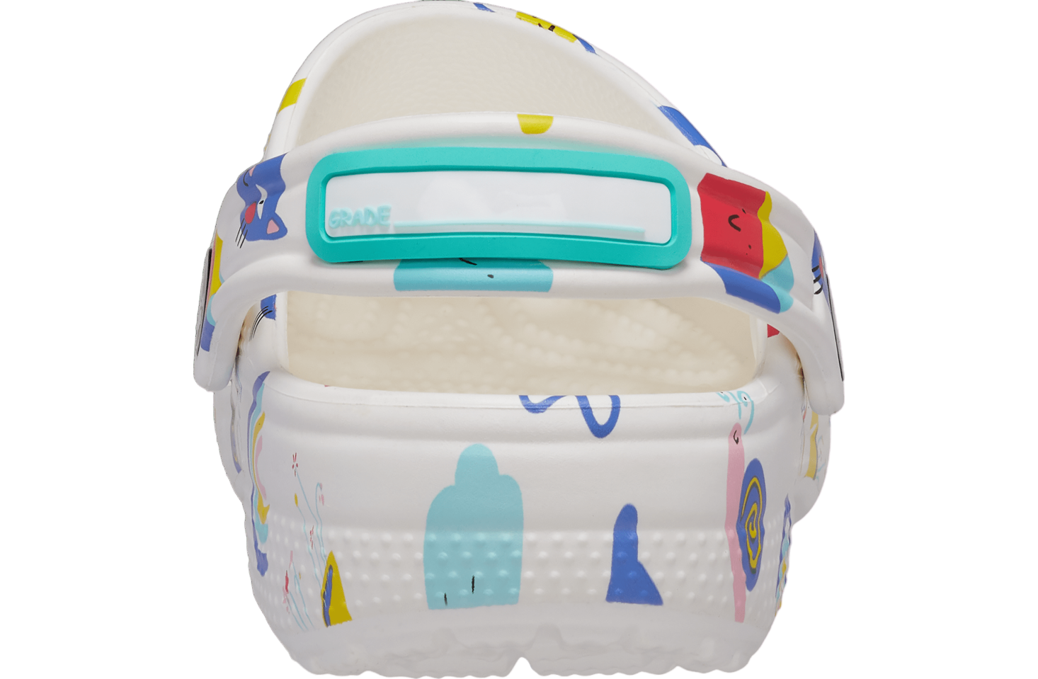 Crocs Classic Doodle Print Clog GS White / Multi