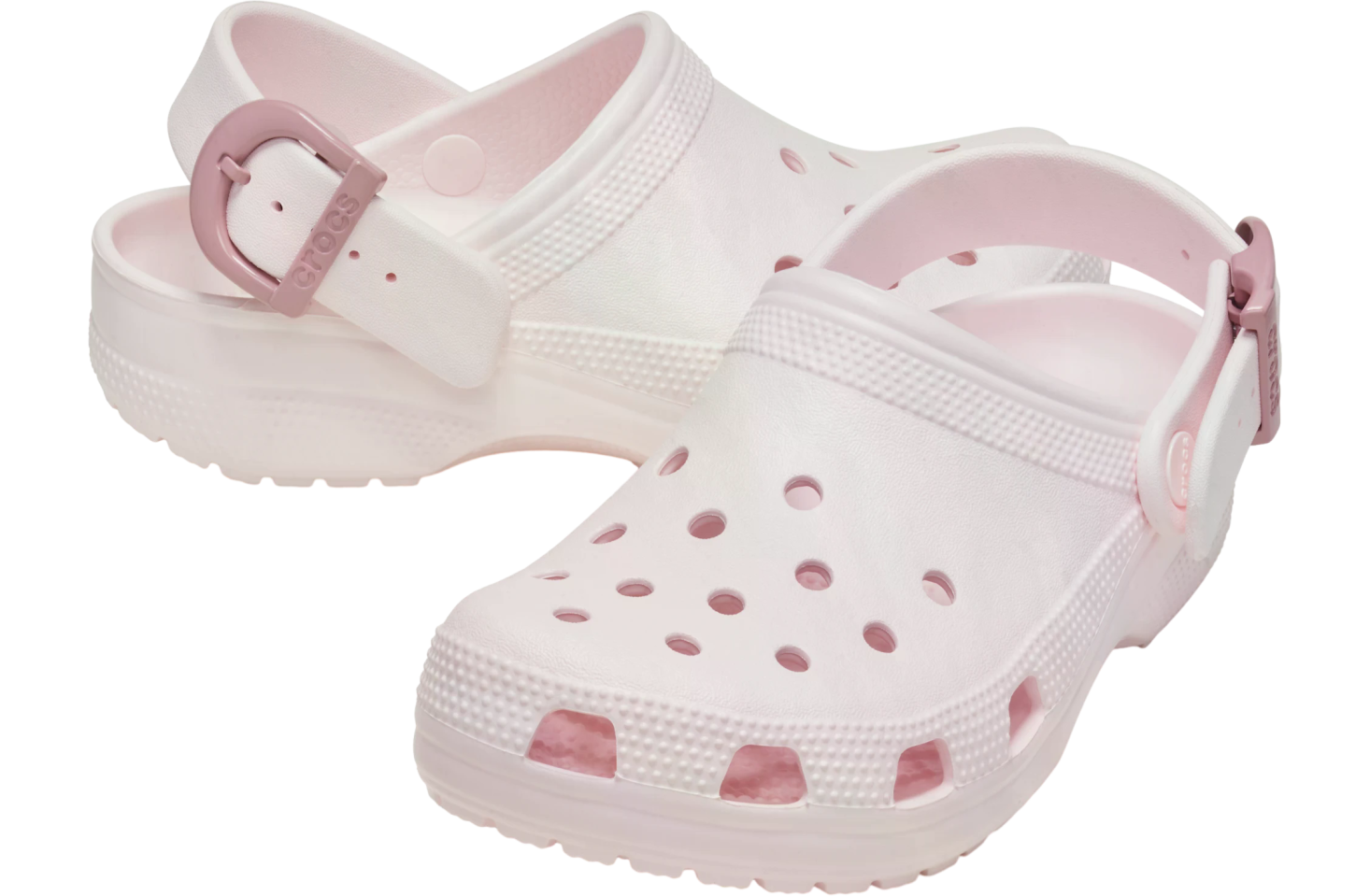 Crocs Classic Enamel Buckle Clog Bubble Ice