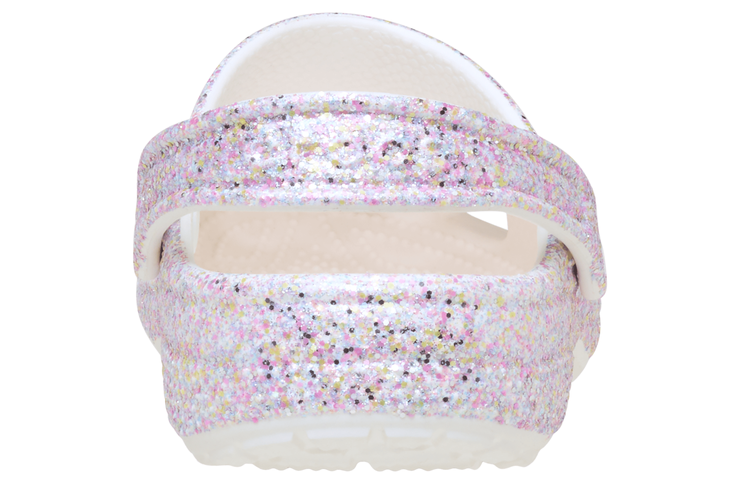 Crocs Classic Fantasy Glitter Clog GS White