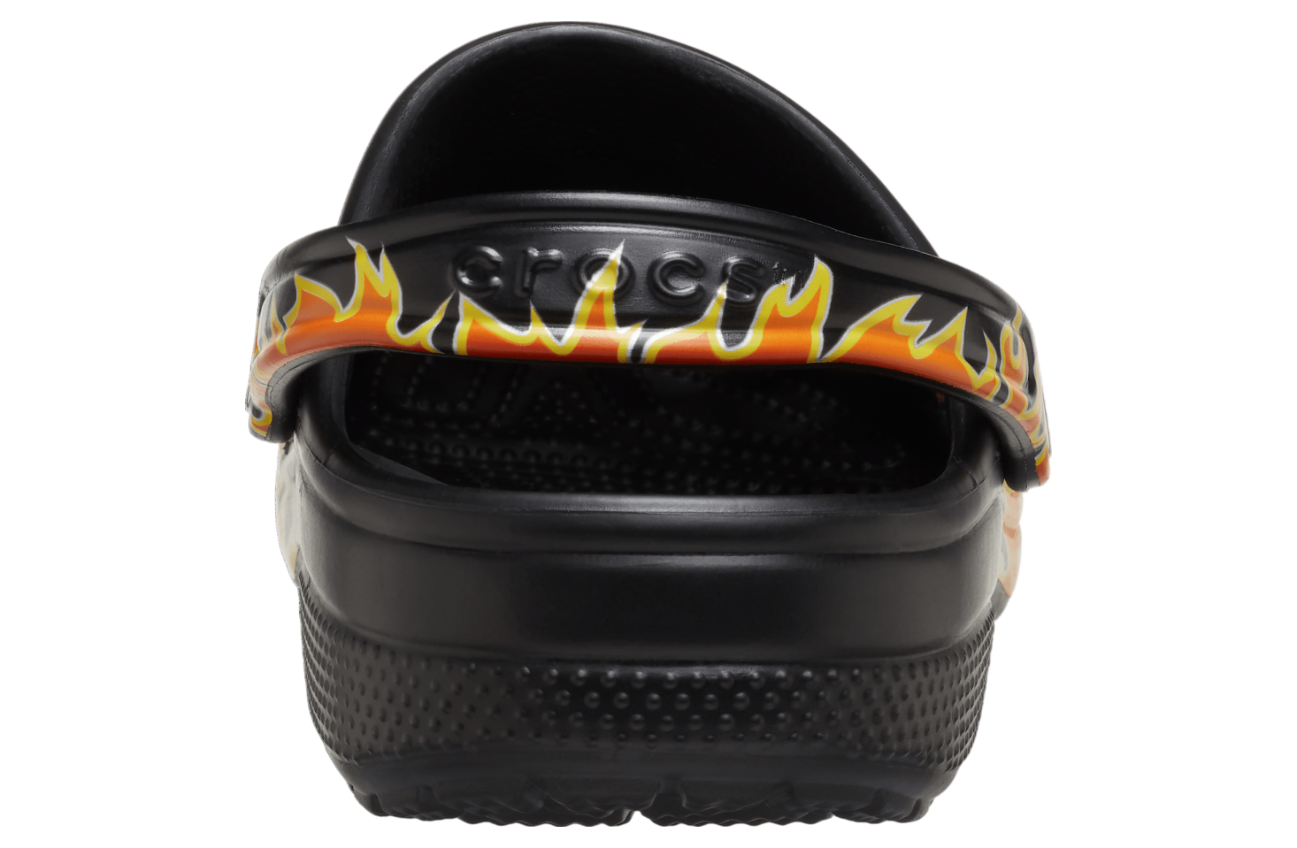 Crocs Classic Flames Clog Black / Multi