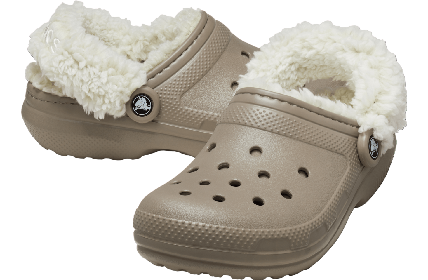 Crocs Classic Fleece Lined Clog Mushroom