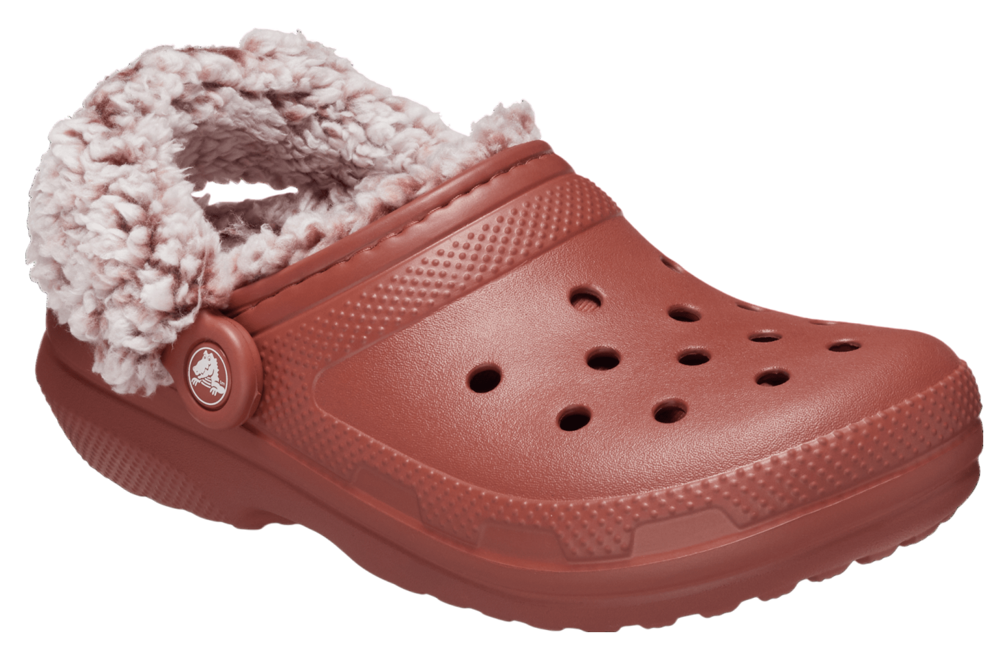 Crocs Classic Fleece Lined Clog Rust