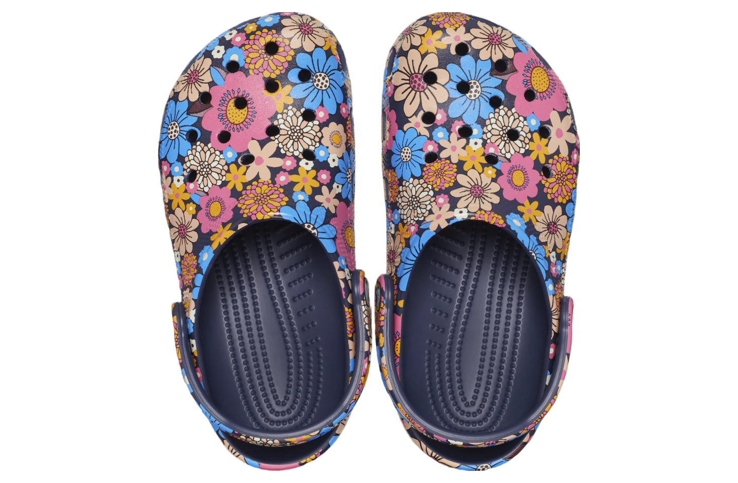 Crocs Classic Floral Clog Navy / Multi