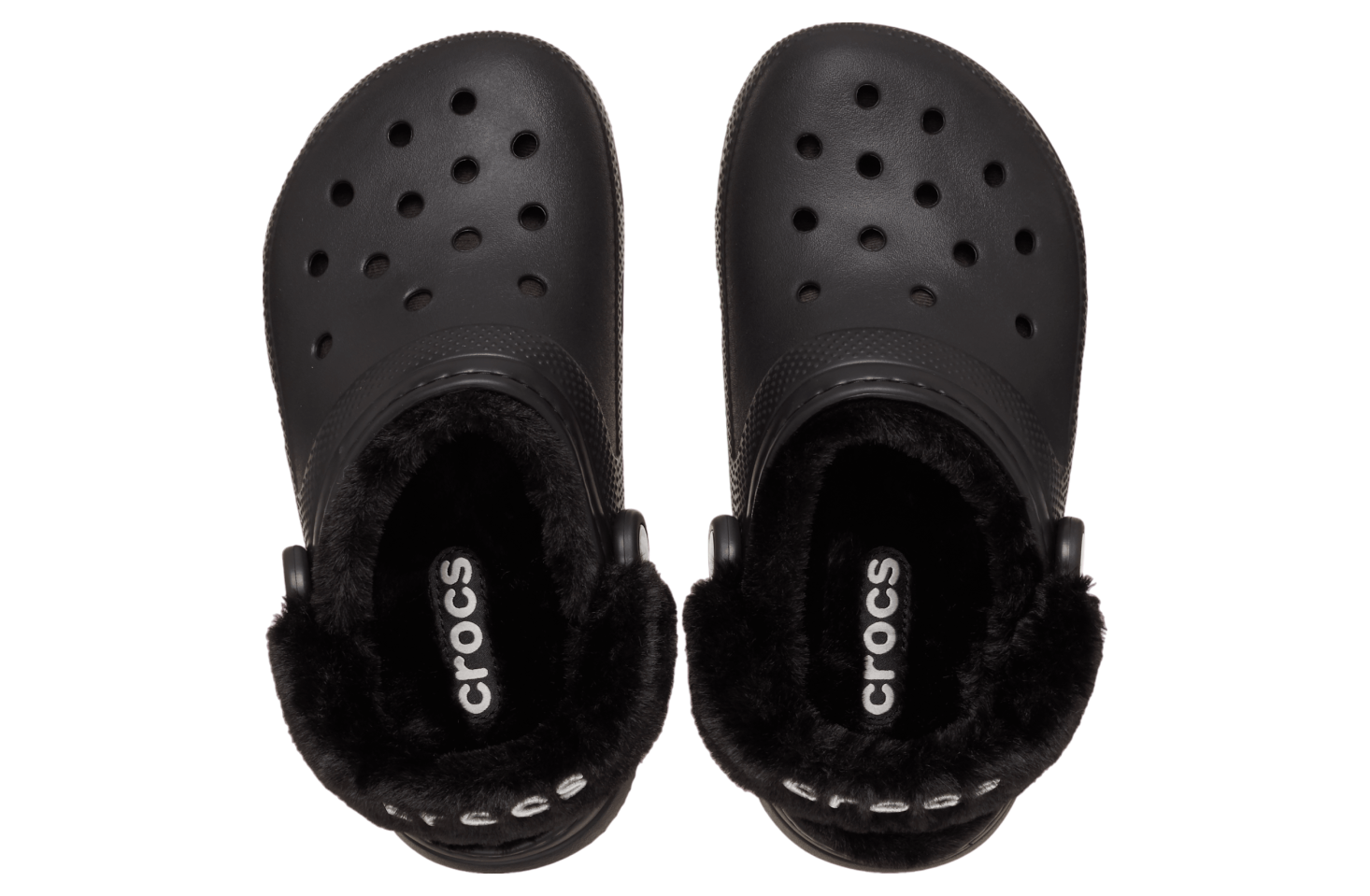 Crocs Classic Fuzz Lined Clog Black