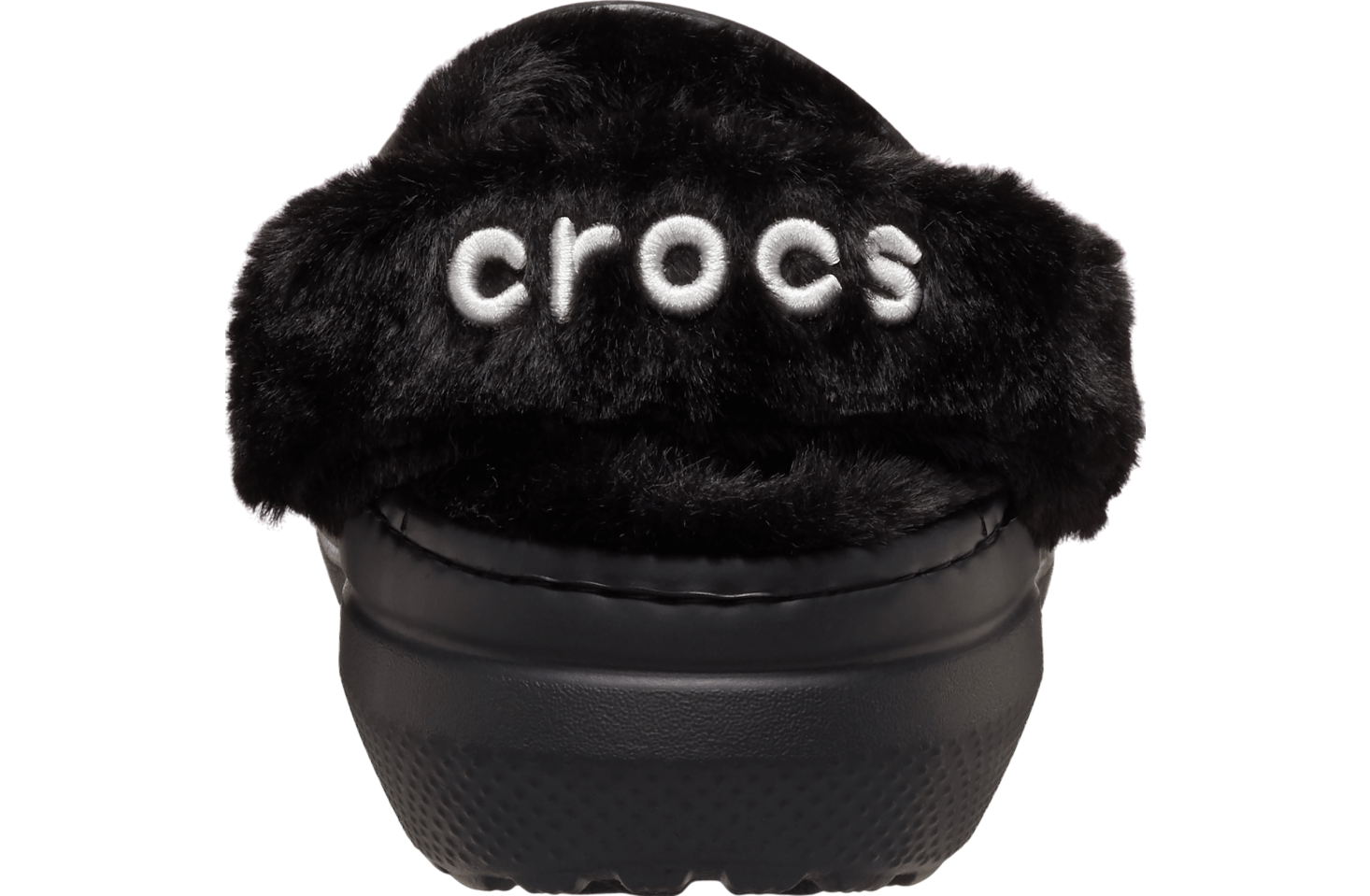 Crocs Classic Fuzz Lined Clog Black