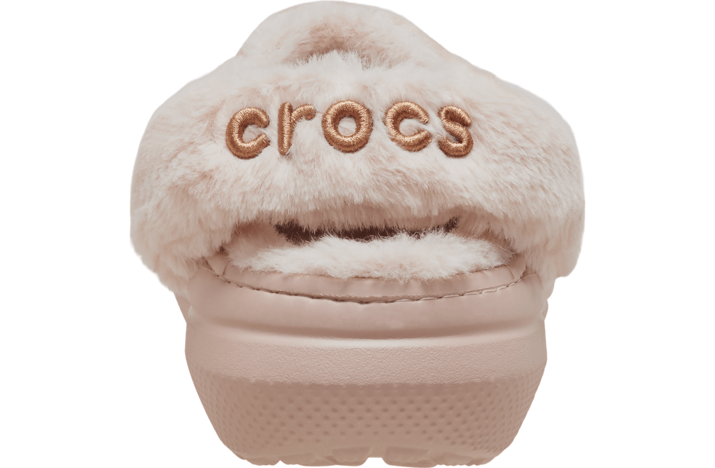 Crocs Classic Fuzz Lined Clog Pink Clay