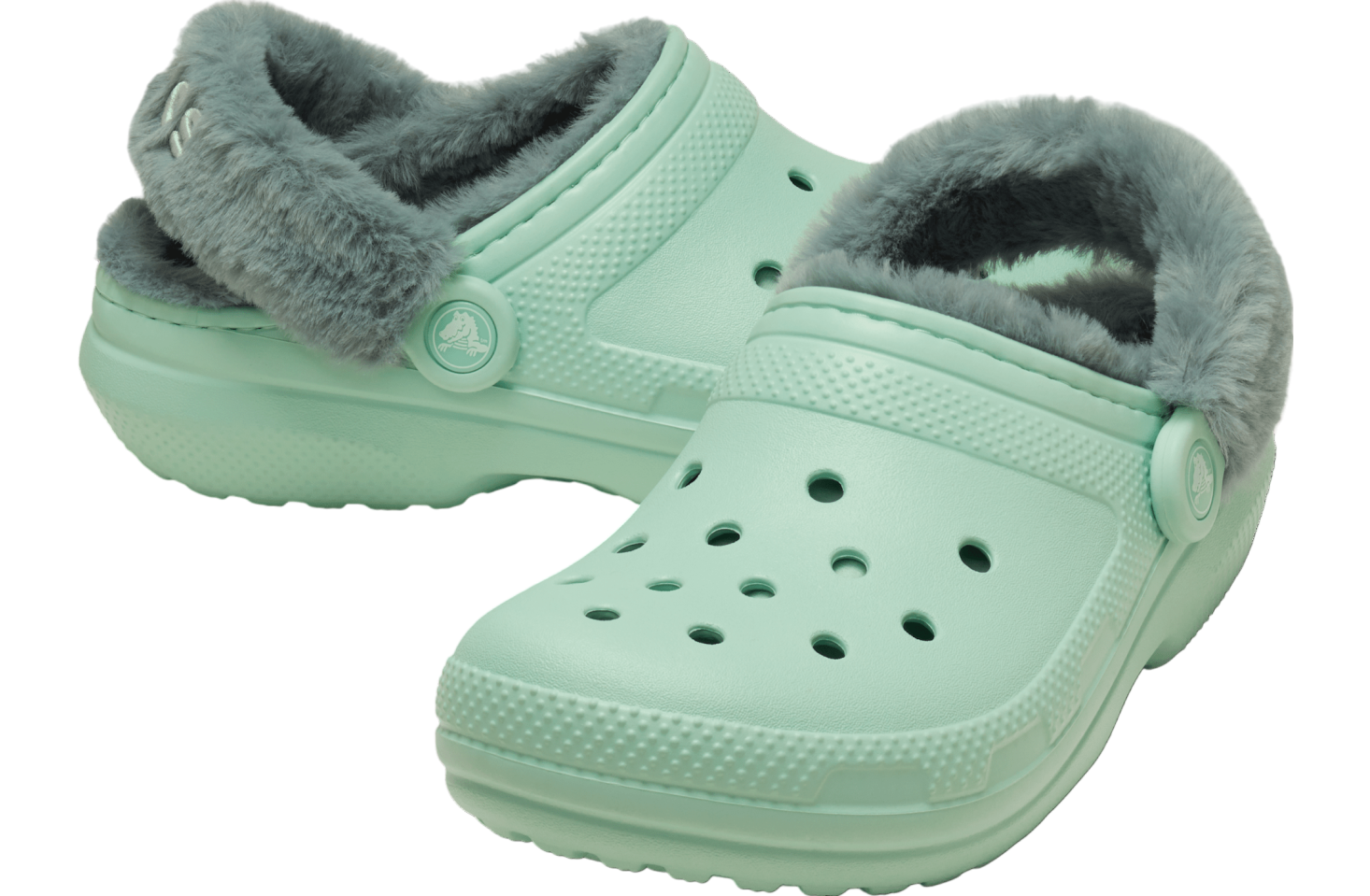 Crocs Classic Fuzz Lined Clog Spearmint