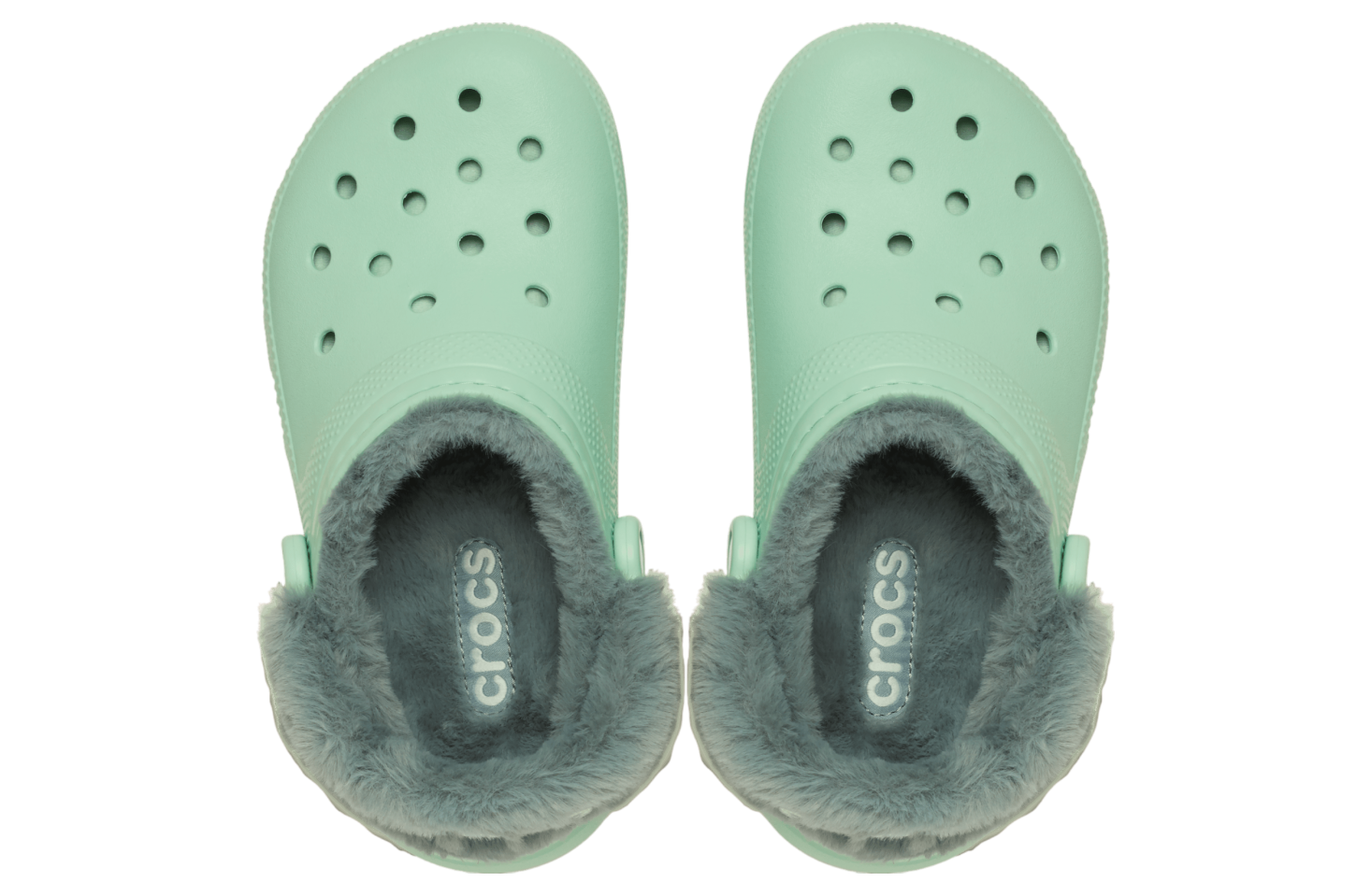 Crocs Classic Fuzz Lined Clog Spearmint