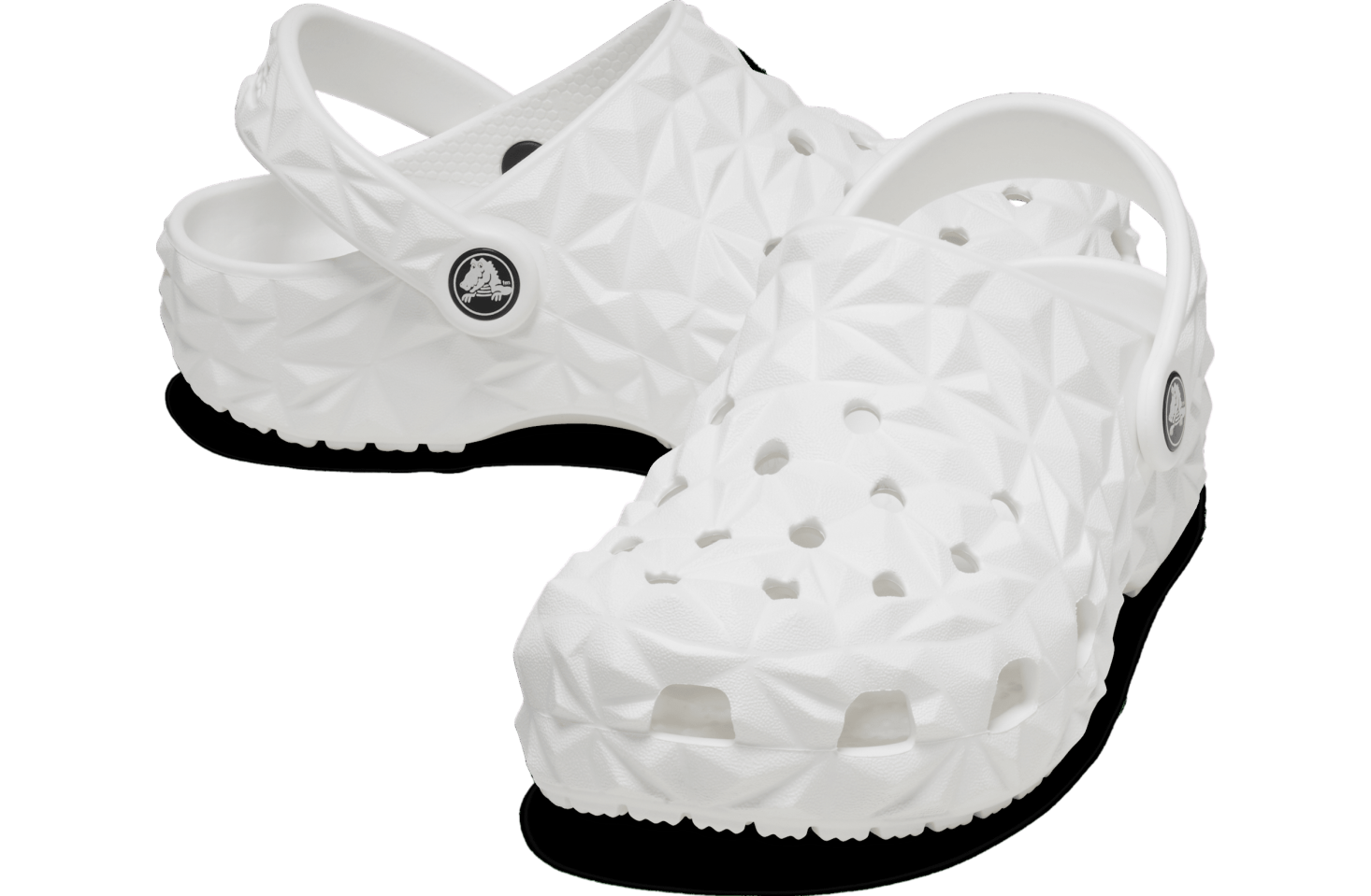 Crocs Classic Geometric Clog GS White