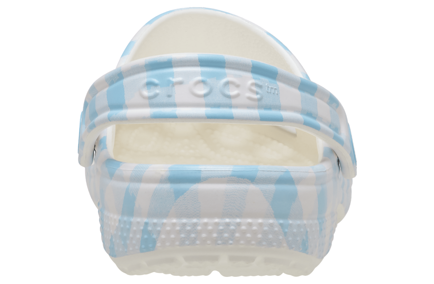 Crocs Classic Gingham Clog White / Blue