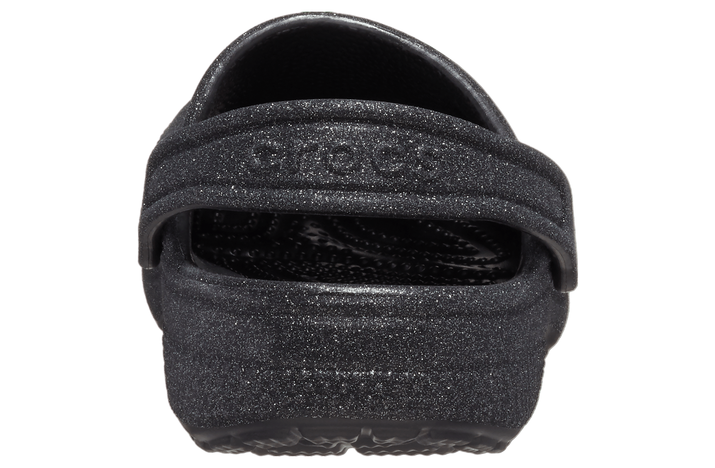 Crocs Classic Glitter Clog GS Black Glitter