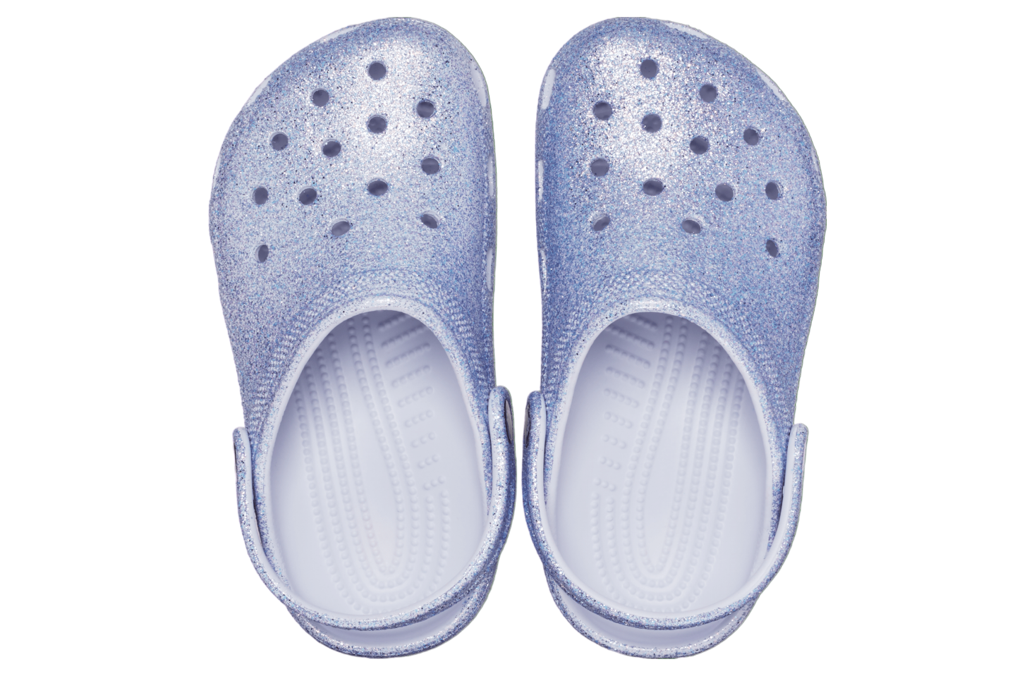 Crocs Classic Glitter Clog GS Frosted Glitter