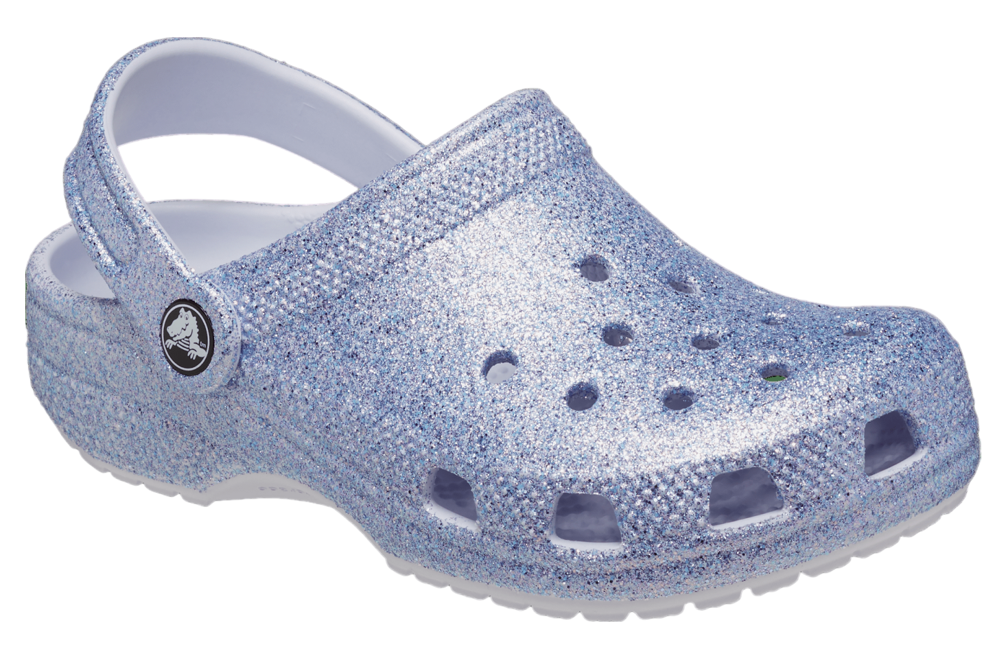 Crocs Classic Glitter Clog GS Frosted Glitter