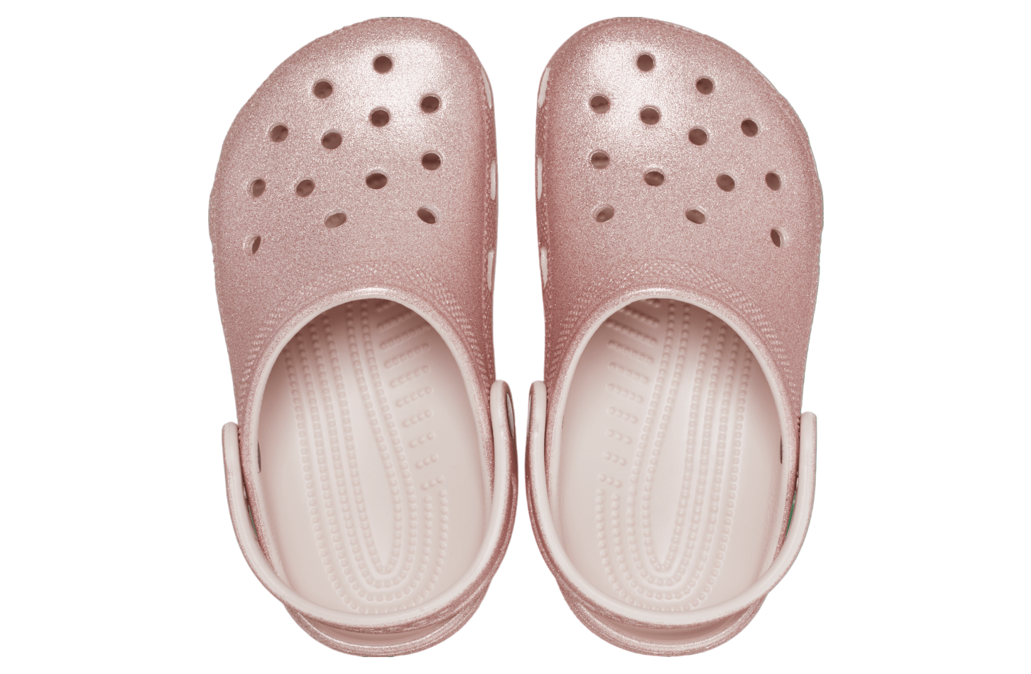 Crocs Classic Glitter Clog GS Quartz Glitter