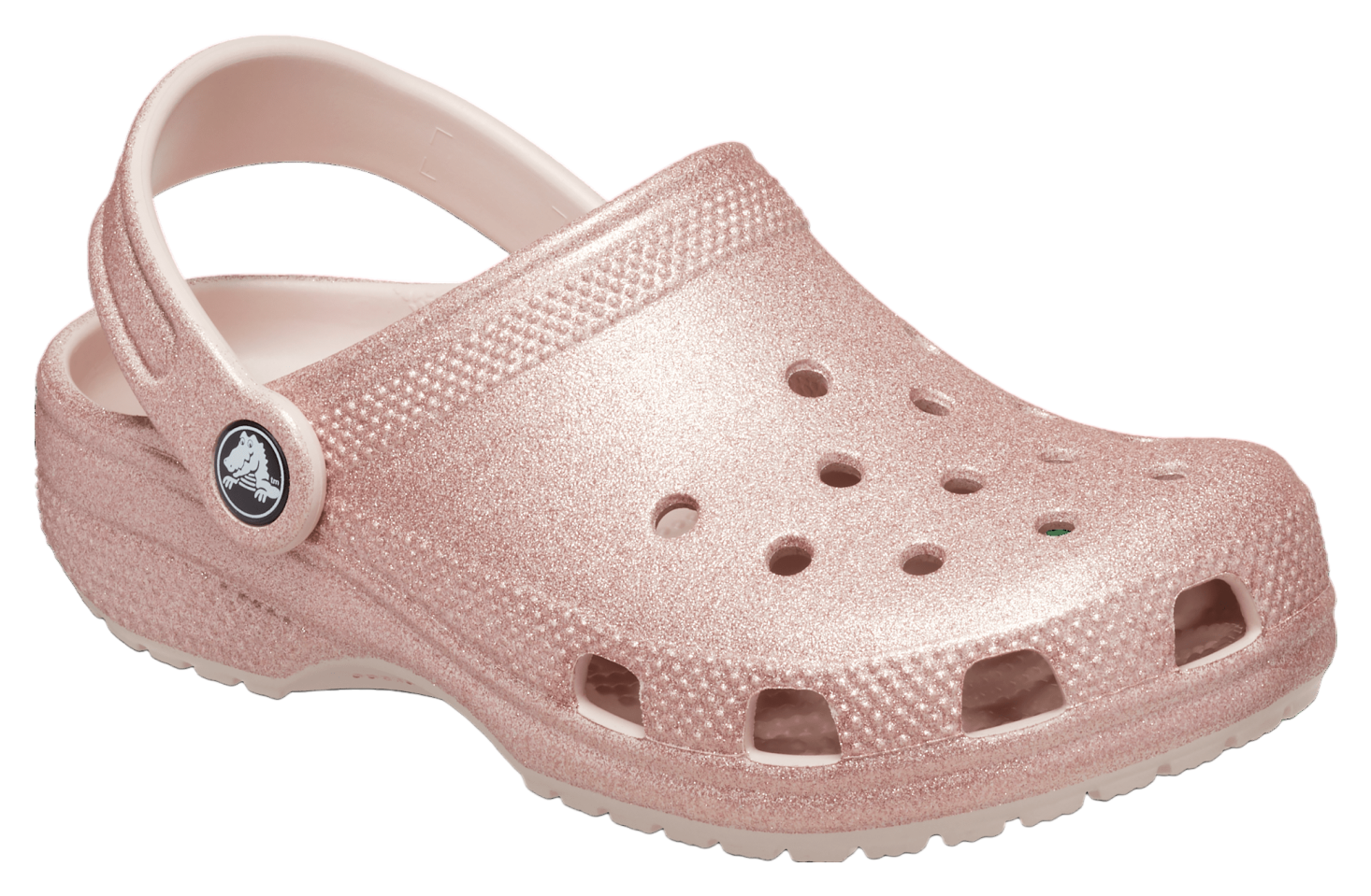 Crocs Classic Glitter Clog GS Quartz Glitter