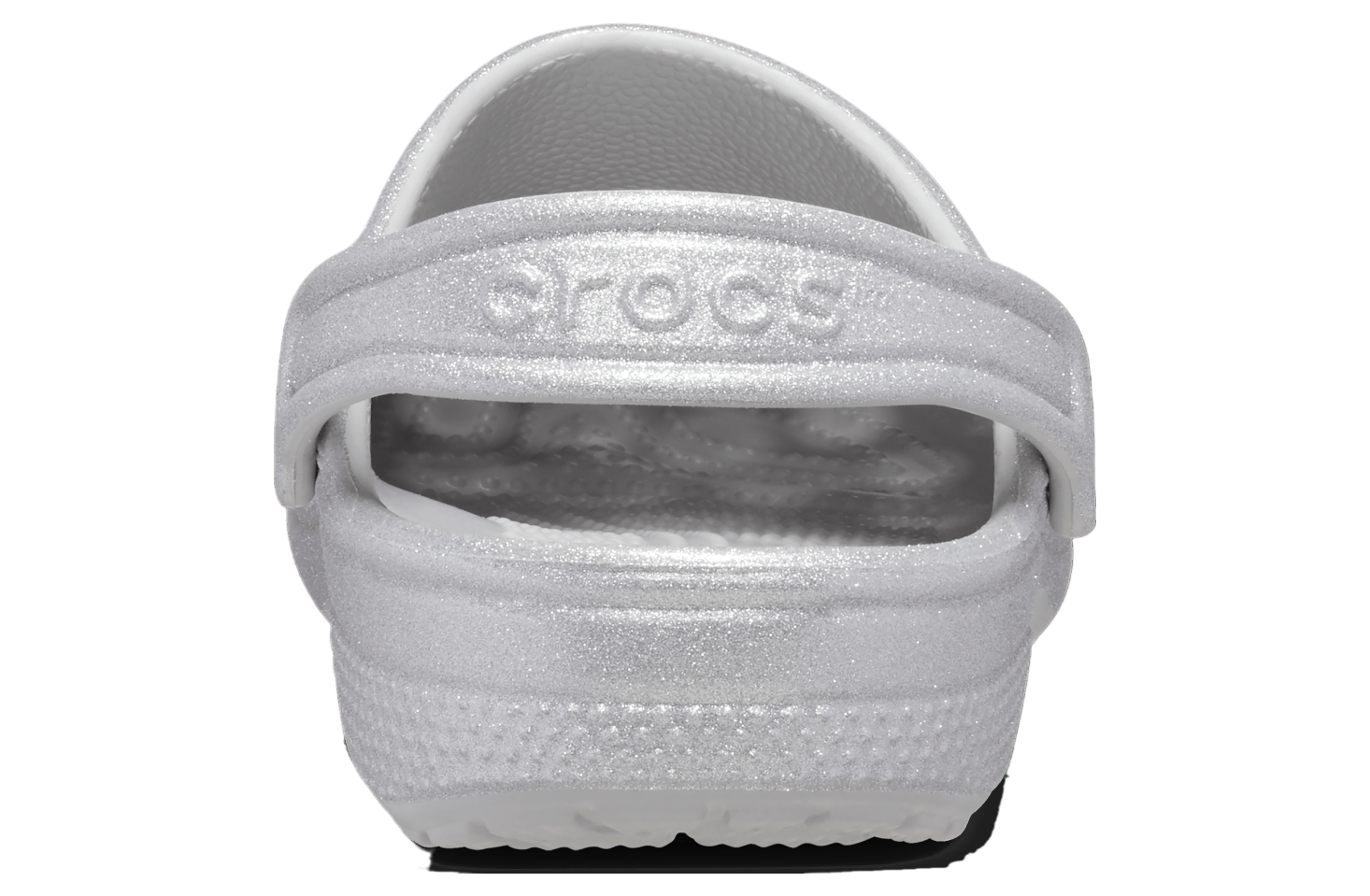 Crocs Classic Glitter Clog GS Silver Glitter