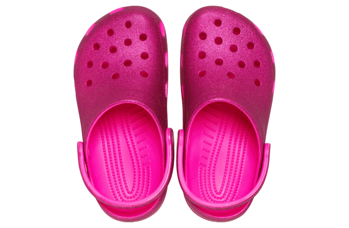 Crocs Classic Glitter Clog Pink Crush