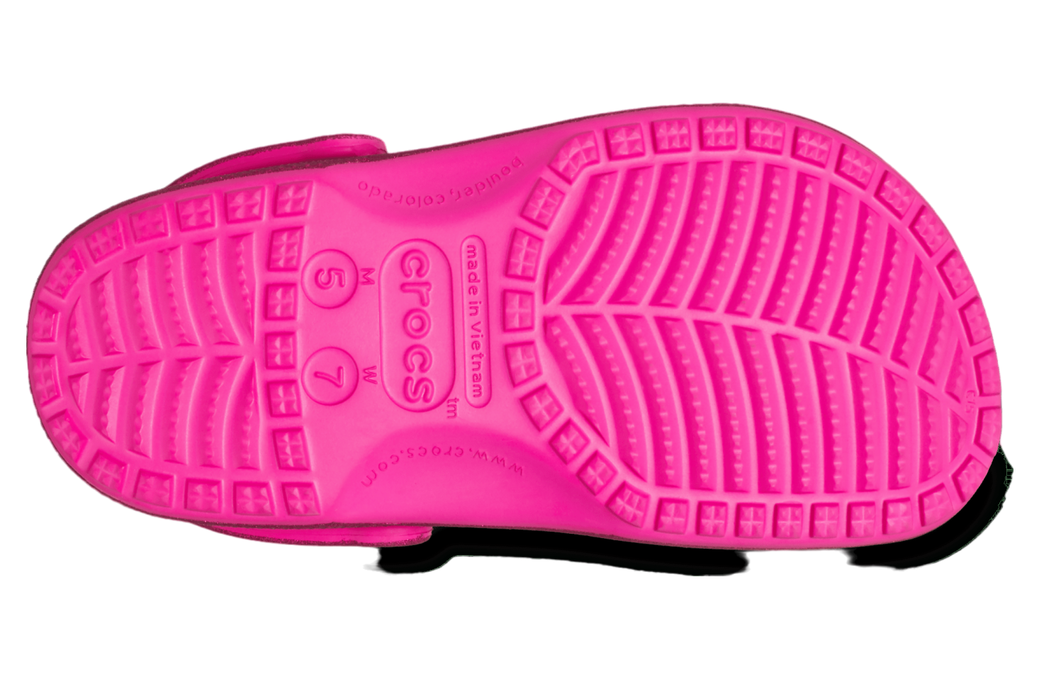 Crocs Classic Glitter Clog Pink Crush