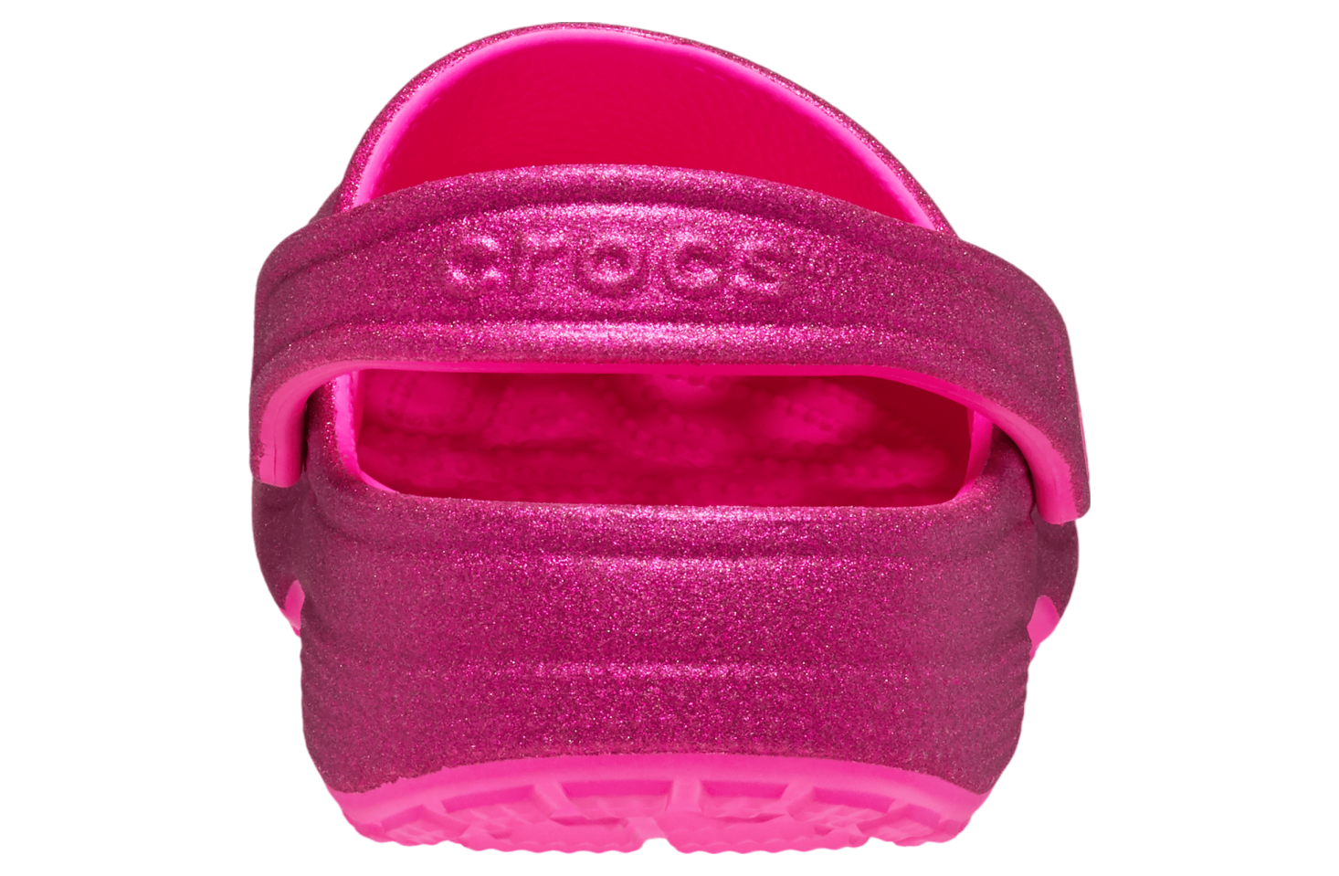 Crocs Classic Glitter Clog Pink Crush