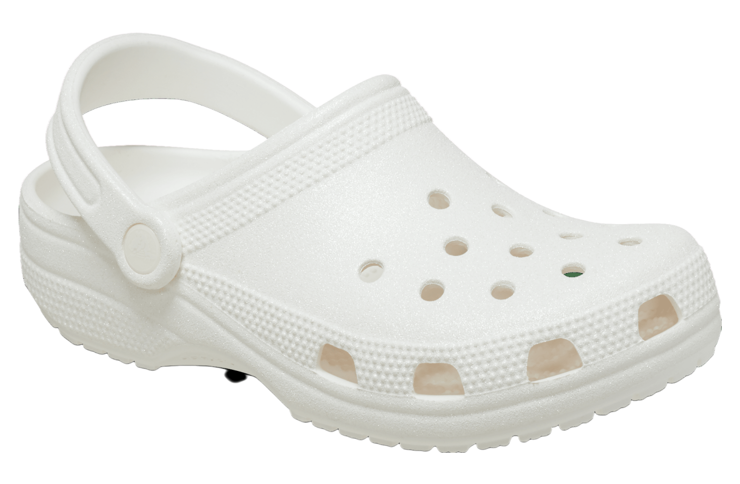 Crocs Classic Glitter Clog White