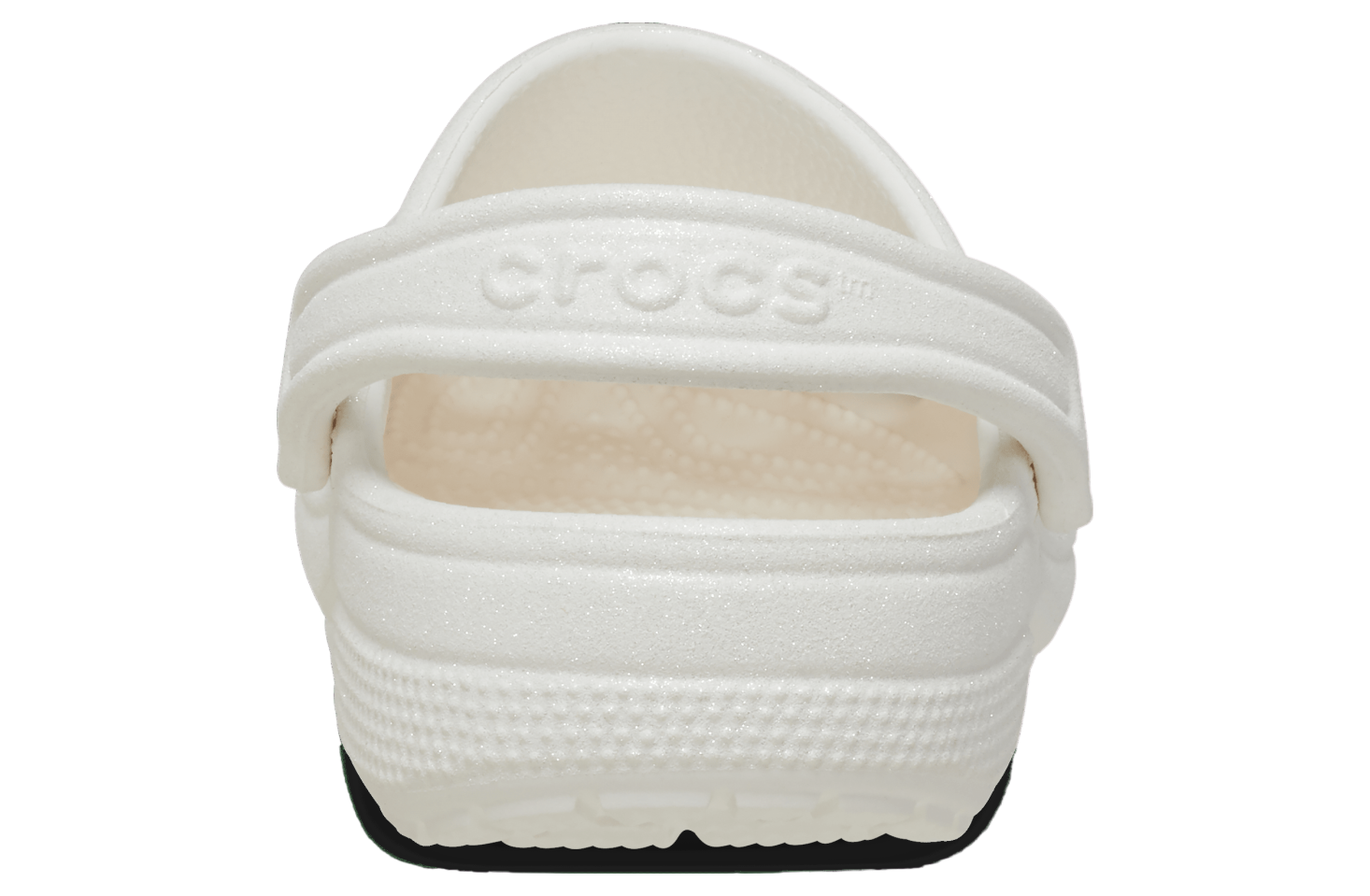 Crocs Classic Glitter Clog White