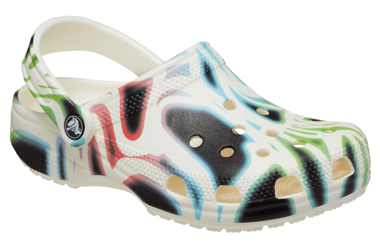 Crocs Classic Glow-in-The-Dark Swirl Clog Multi