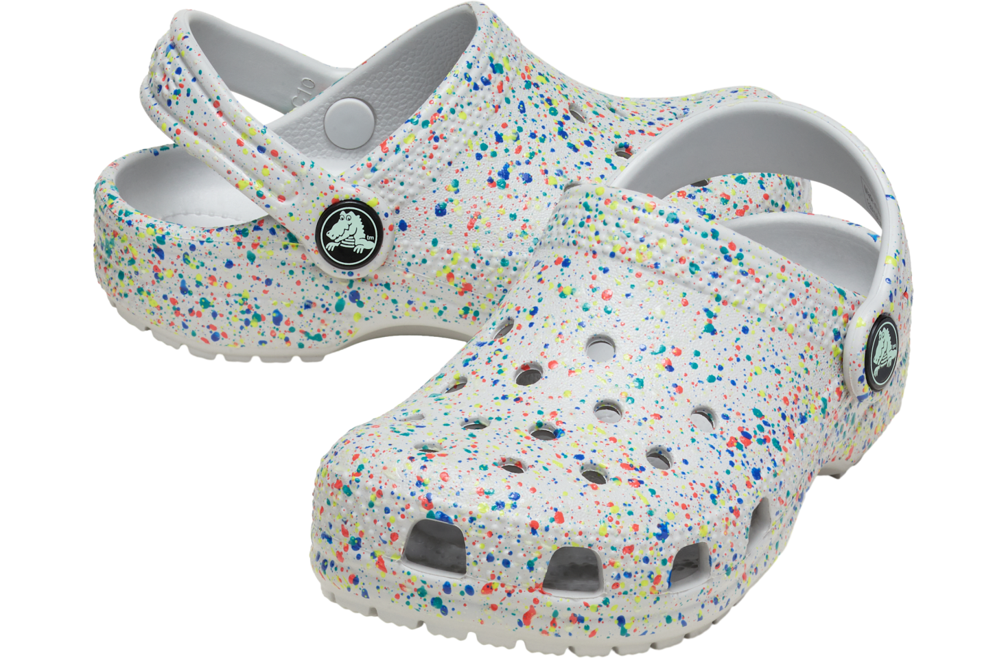 Crocs Classic Glow Paint Splatter Clog GS Atmosphere / Multi