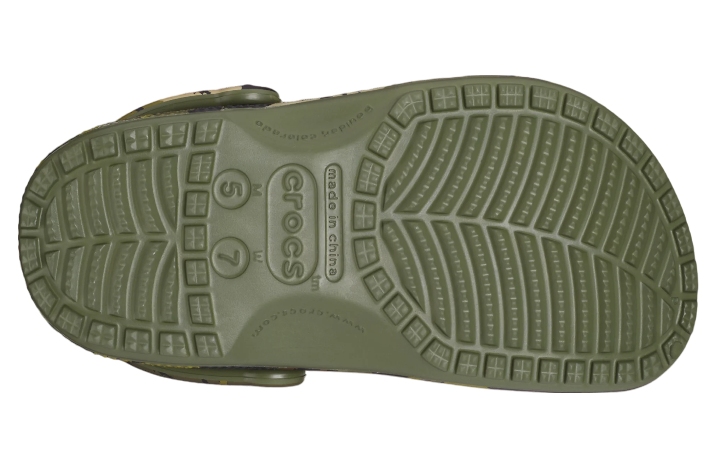 Crocs Classic Hemp Camo Clog Army Green / Multi