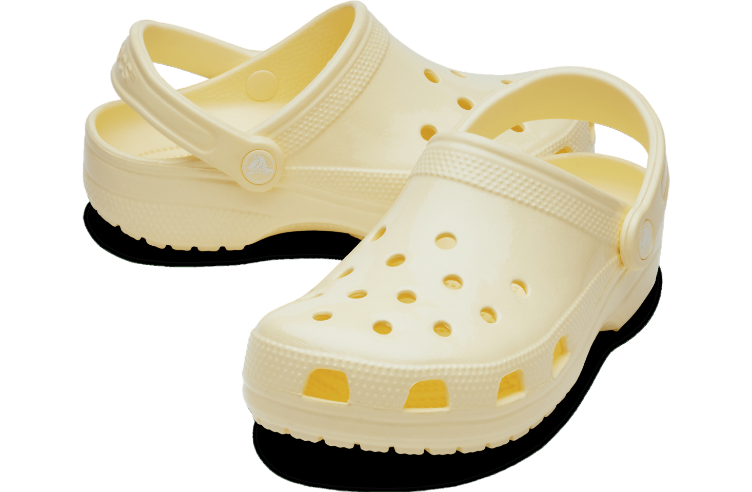 Crocs Classic High Shine Clog Buttercream