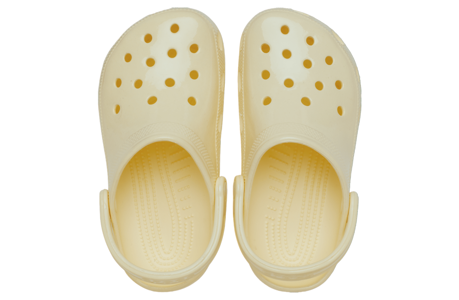 Crocs Classic High Shine Clog Buttercream