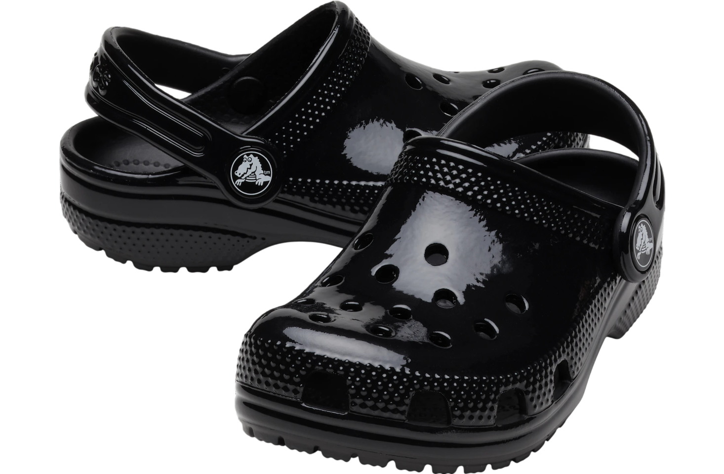 Crocs Classic High Shine Clog GS Black