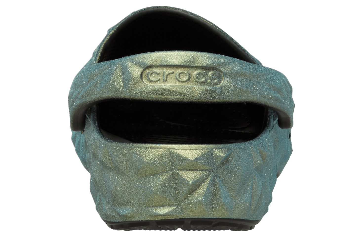 Crocs Classic Iridescent Geometric Clog Black