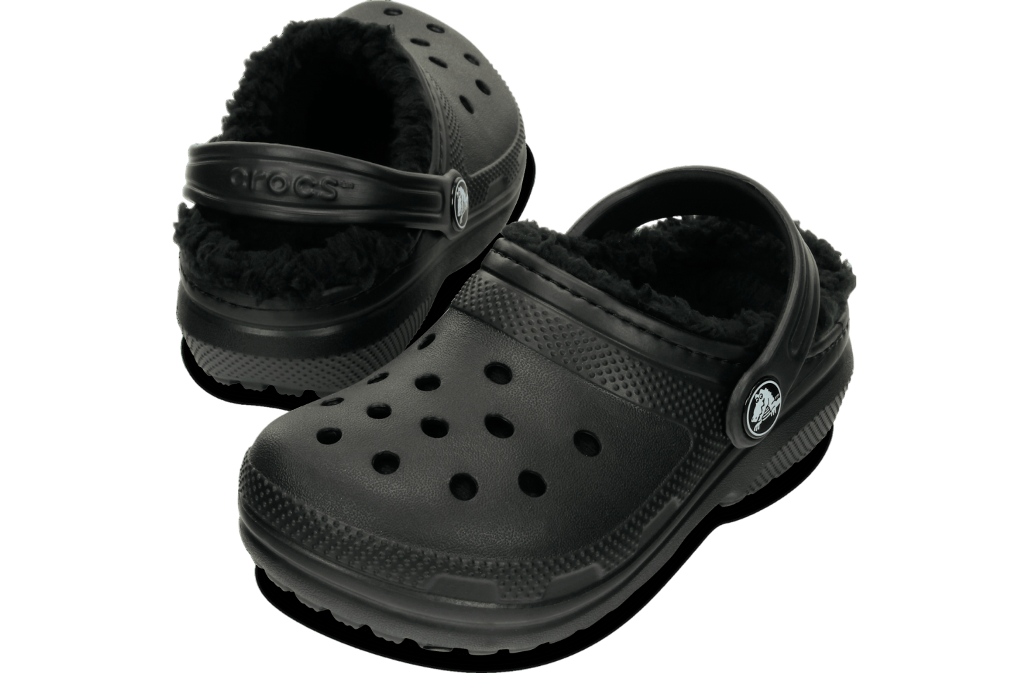 Crocs Classic Lined Clog GS Black