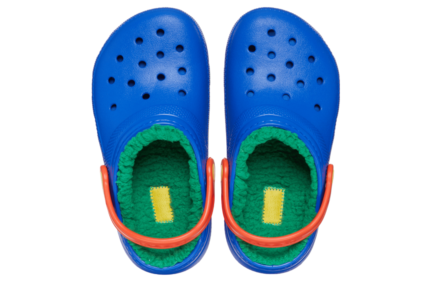 Crocs Classic Lined Clog GS Blue Bolt / Multi