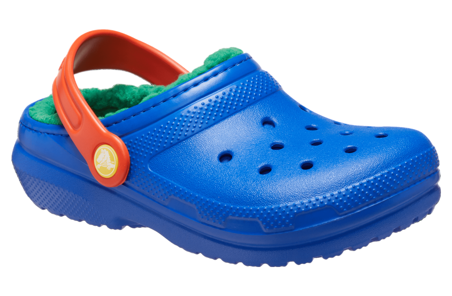 Crocs Classic Lined Clog GS Blue Bolt / Multi