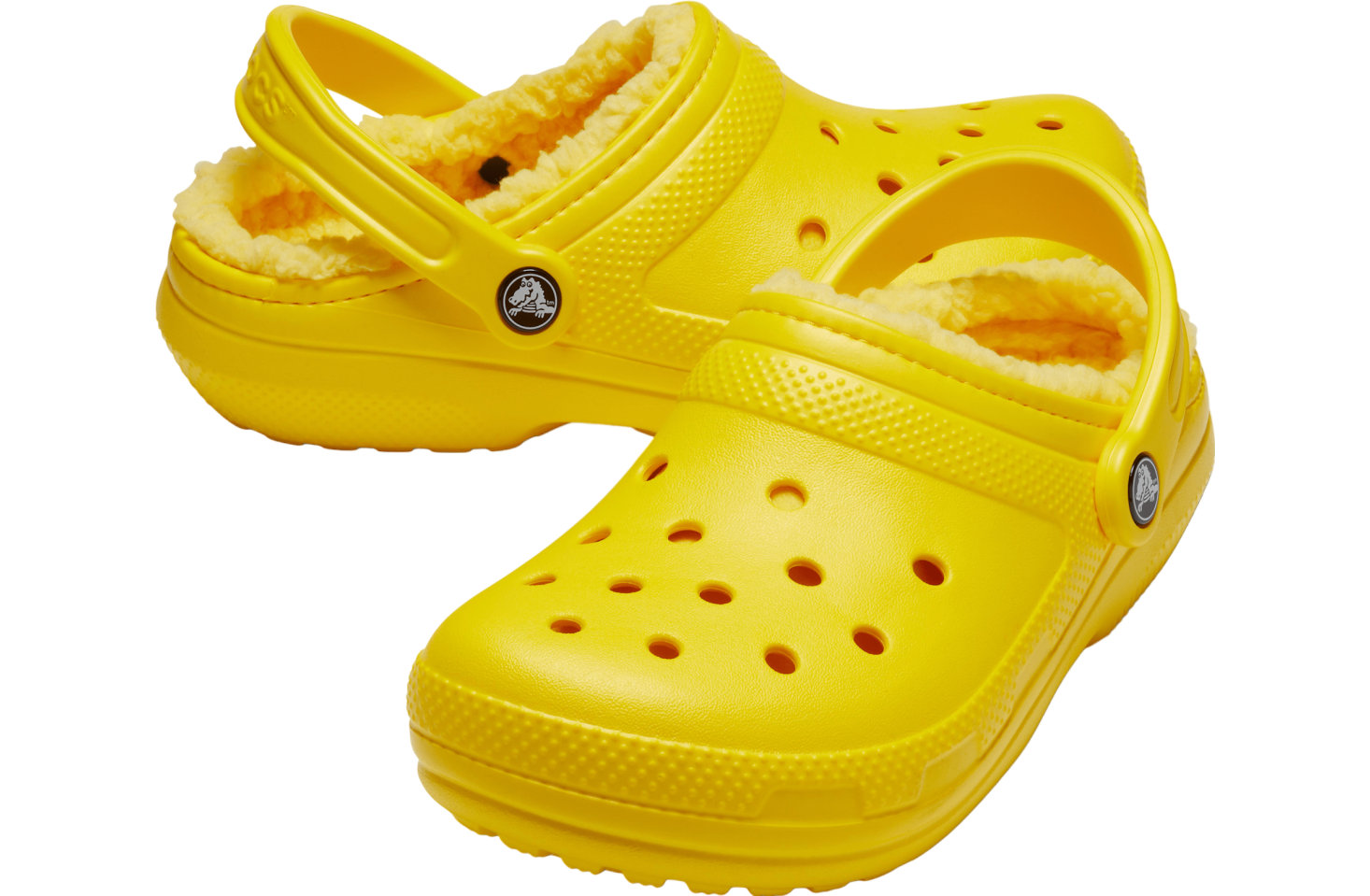 Crocs Classic Lined Clog Lemon