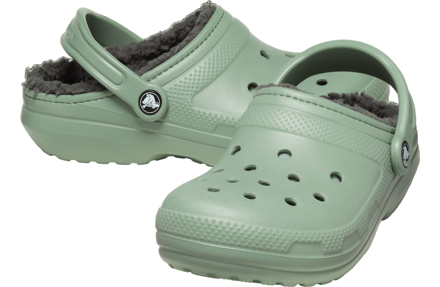 Crocs Classic Lined Clog Moss / Multi