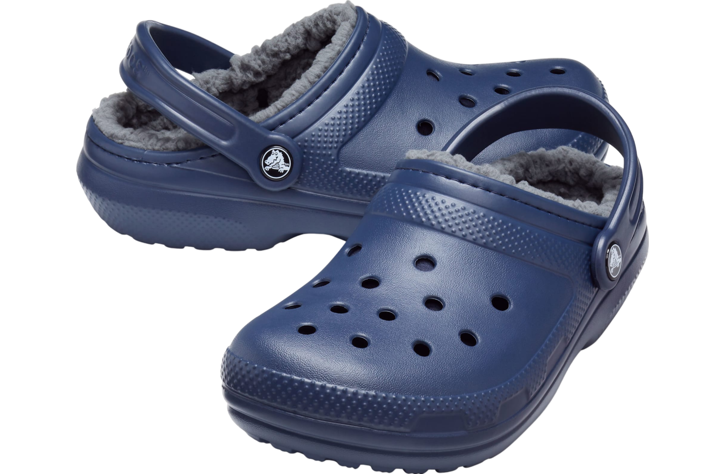 Crocs Classic Lined Clog Navy / Charcoal