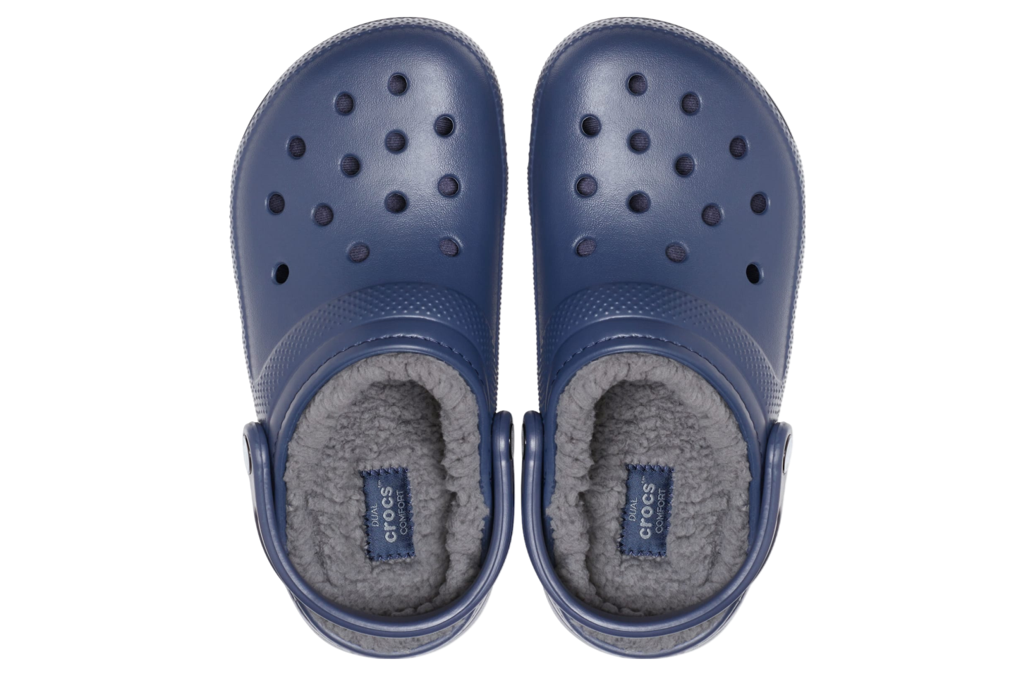 Crocs Classic Lined Clog Navy / Charcoal