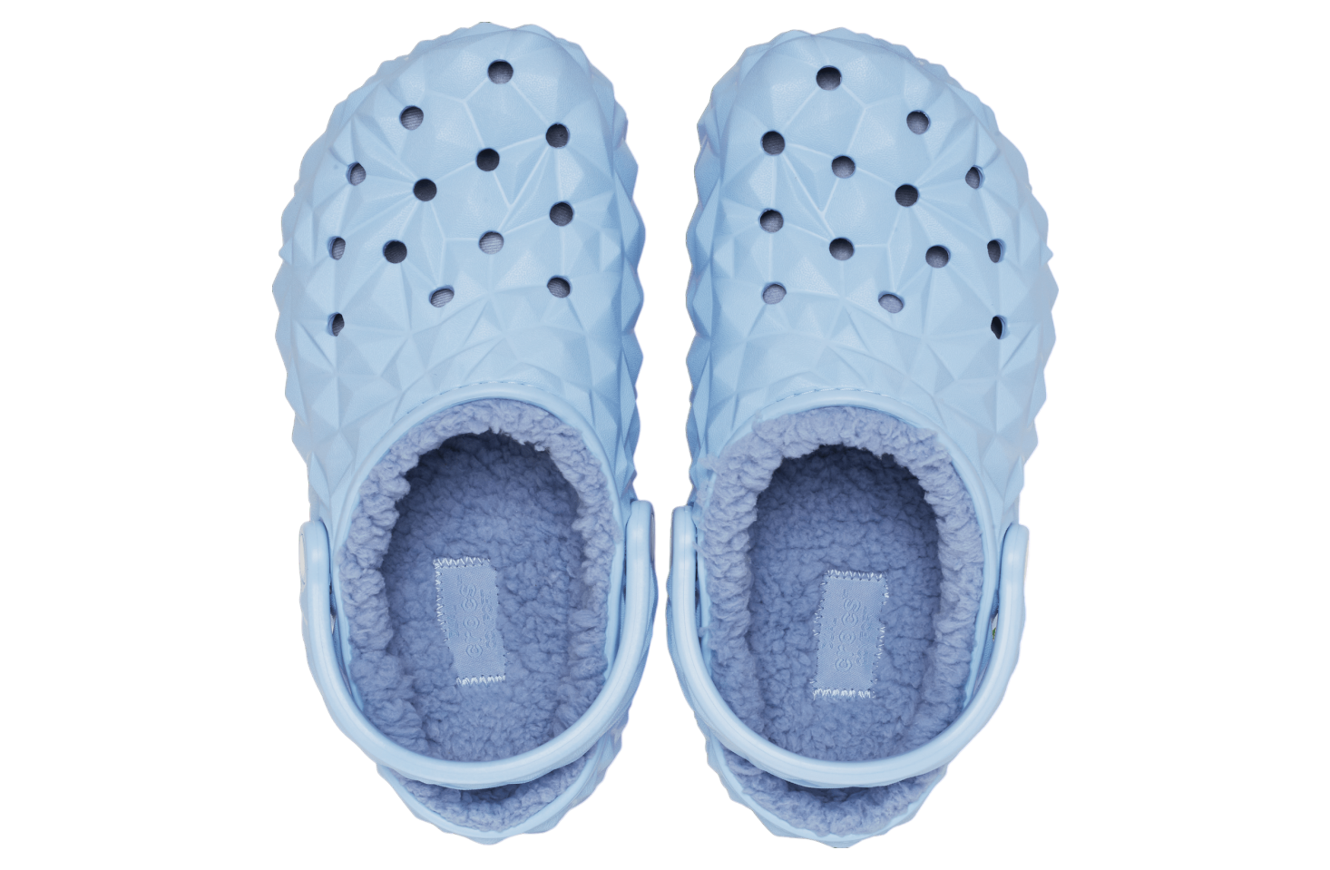 Crocs Classic Lined Geometric Clog Blue Calcite