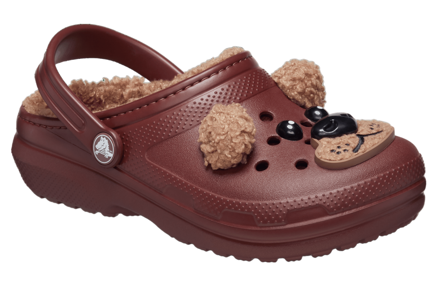 Crocs Classic Lined I AM Brown Bear Clog GS Dark Clay