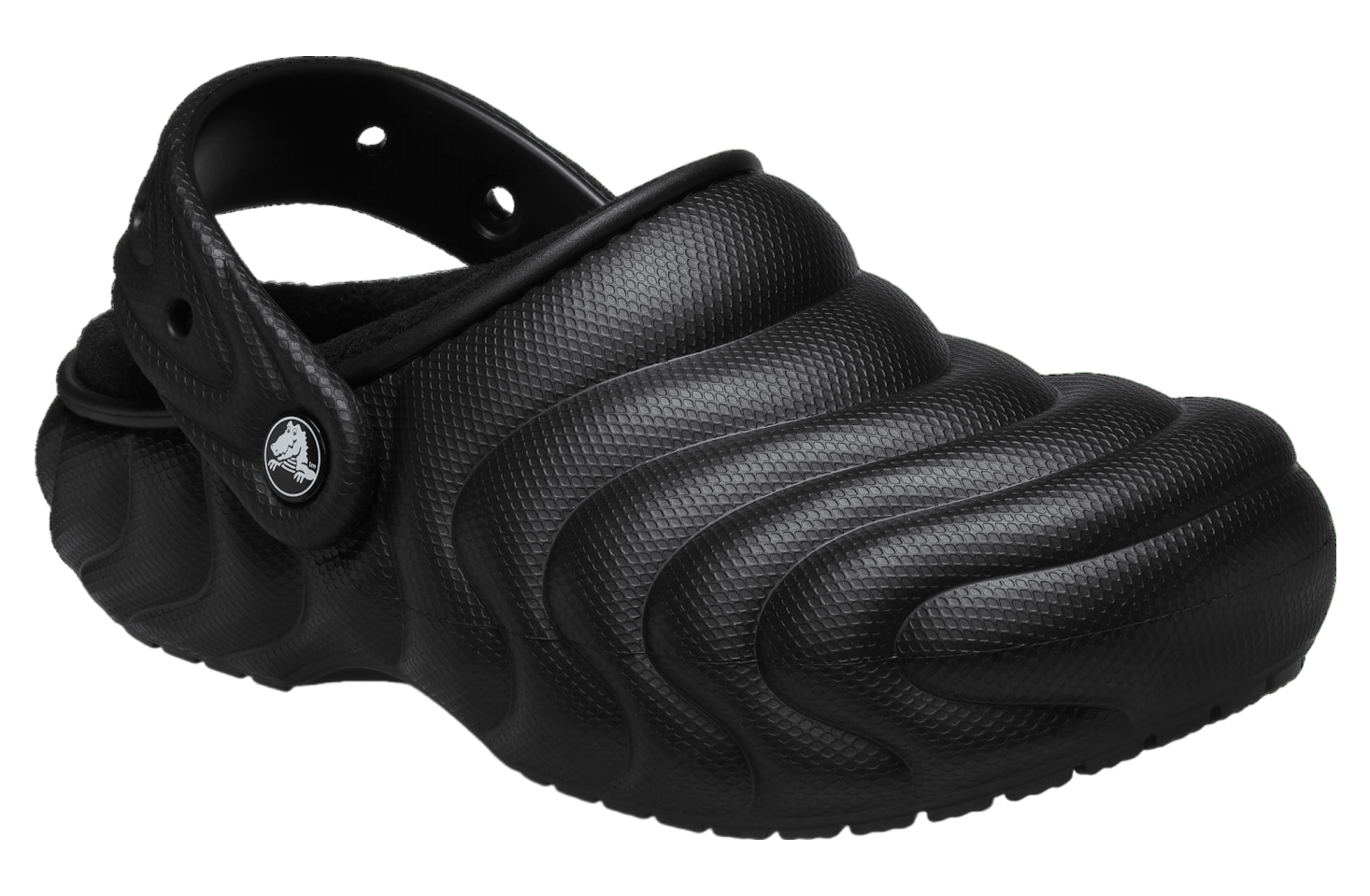 Crocs Classic Lined Overpuff Clog Black