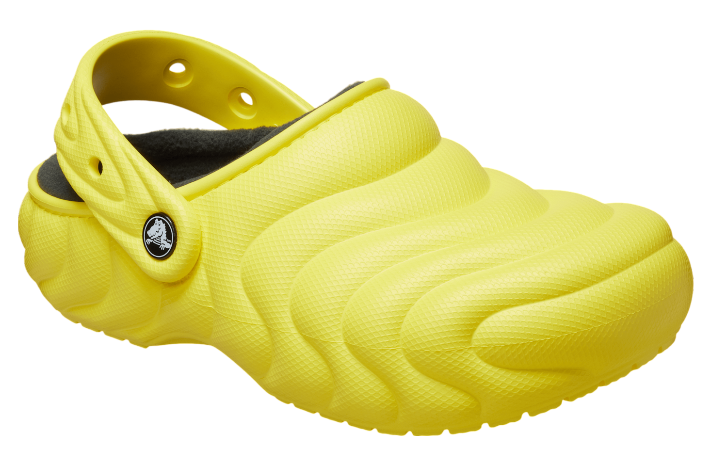 Crocs Classic Lined Overpuff Clog Cyber Yellow