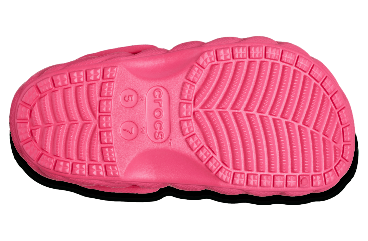 Crocs Classic Lined Overpuff Clog Dragon Fruit