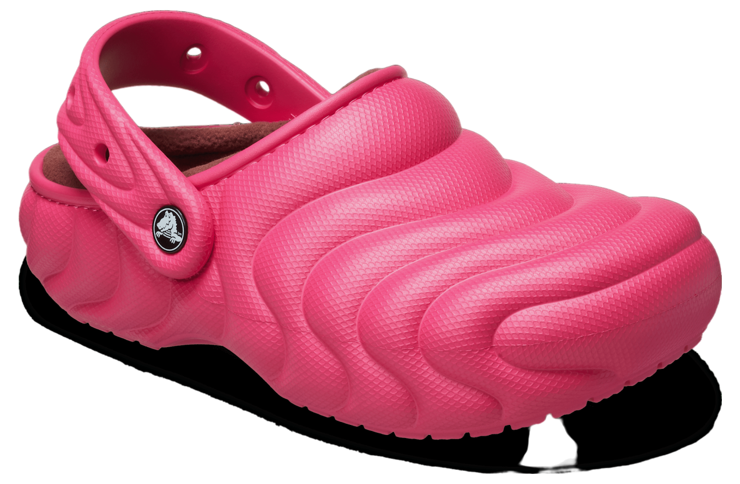 Crocs Classic Lined Overpuff Clog Dragon Fruit