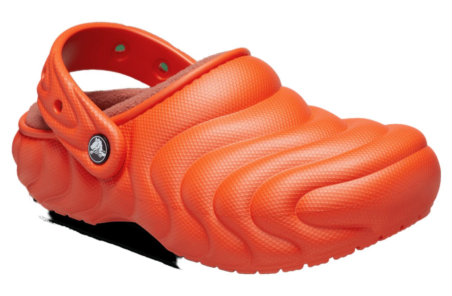 Crocs Classic Lined Overpuff Clog Lava