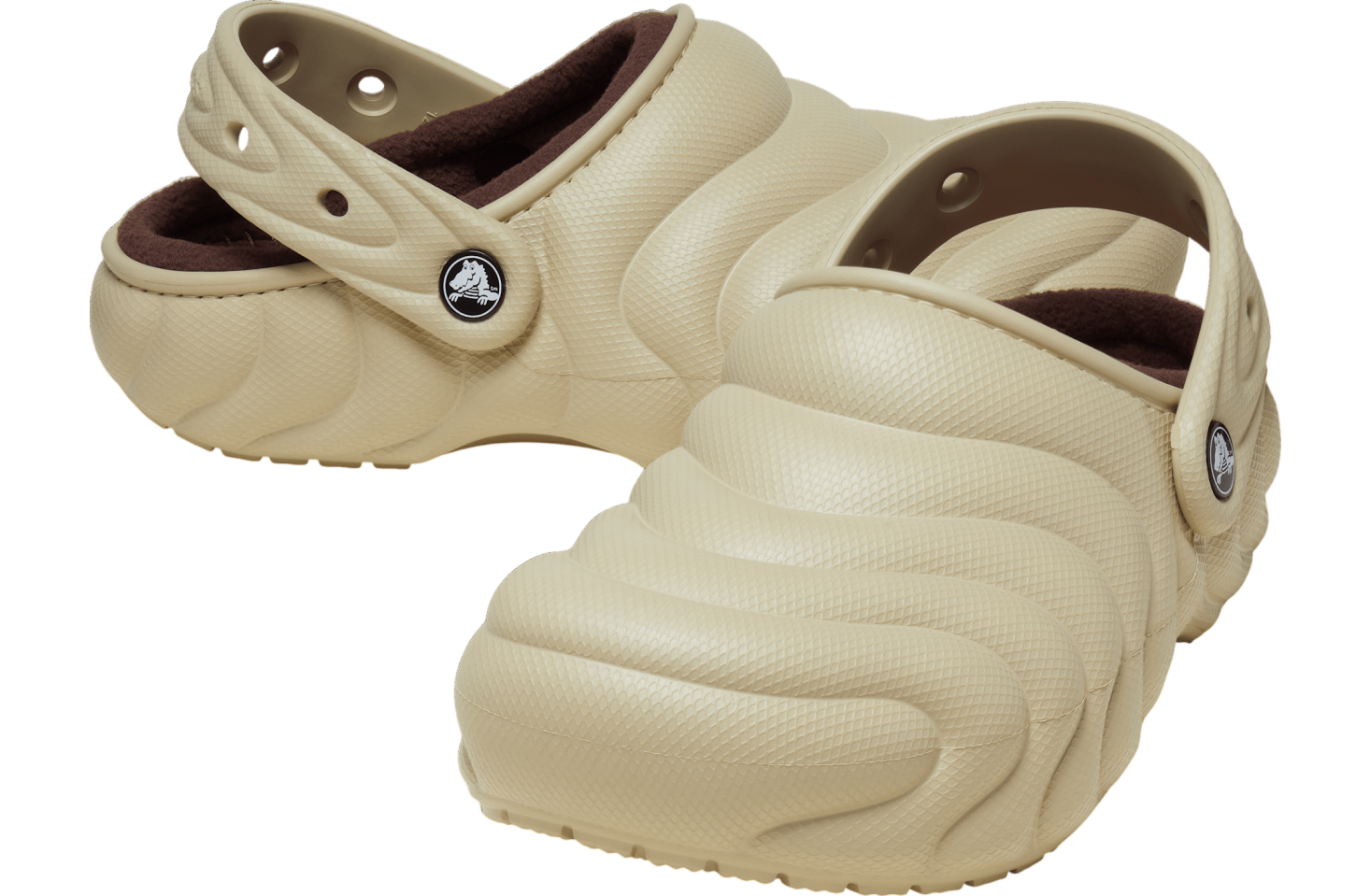 Crocs Classic Lined Overpuff Clog Moth