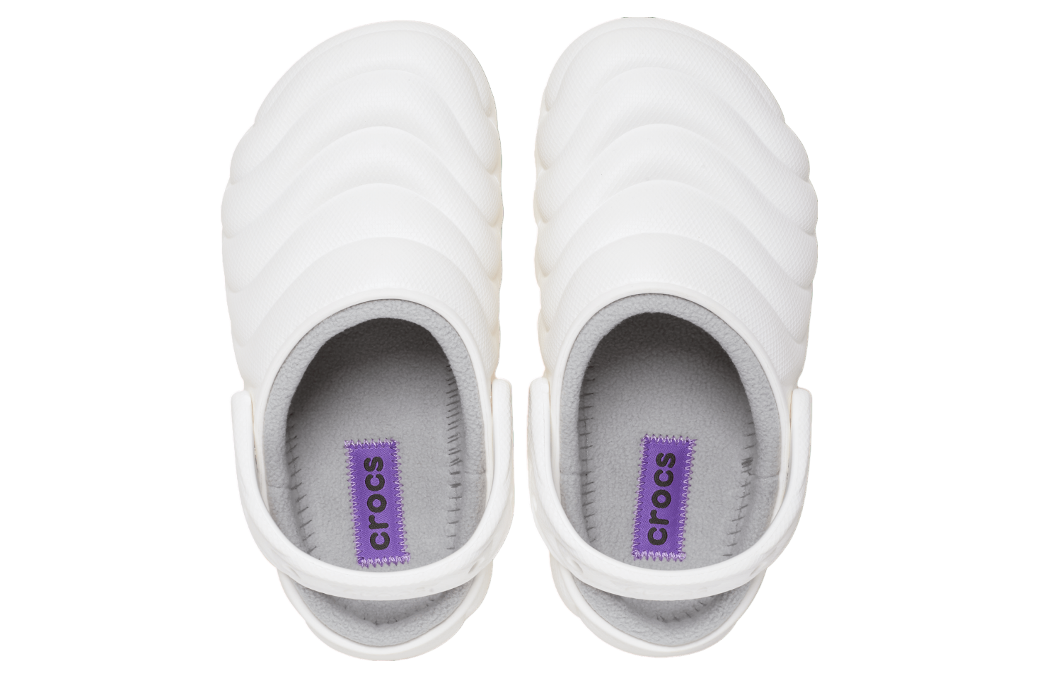 Crocs Classic Lined Overpuff Clog White